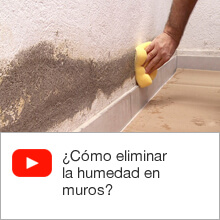 ¿Cómo eliminar la humedad en muros?