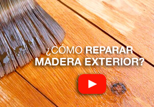 ¿Cómo reparar madera exterior?