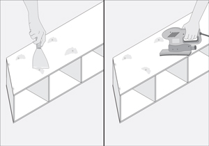 Pasos para construcción de bowindown en la sala de estar